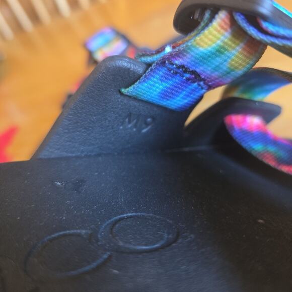 CHACO Women's Nylon Tye Dye Lightweight Size Slip On Sz 9 - Picture 8 of 8